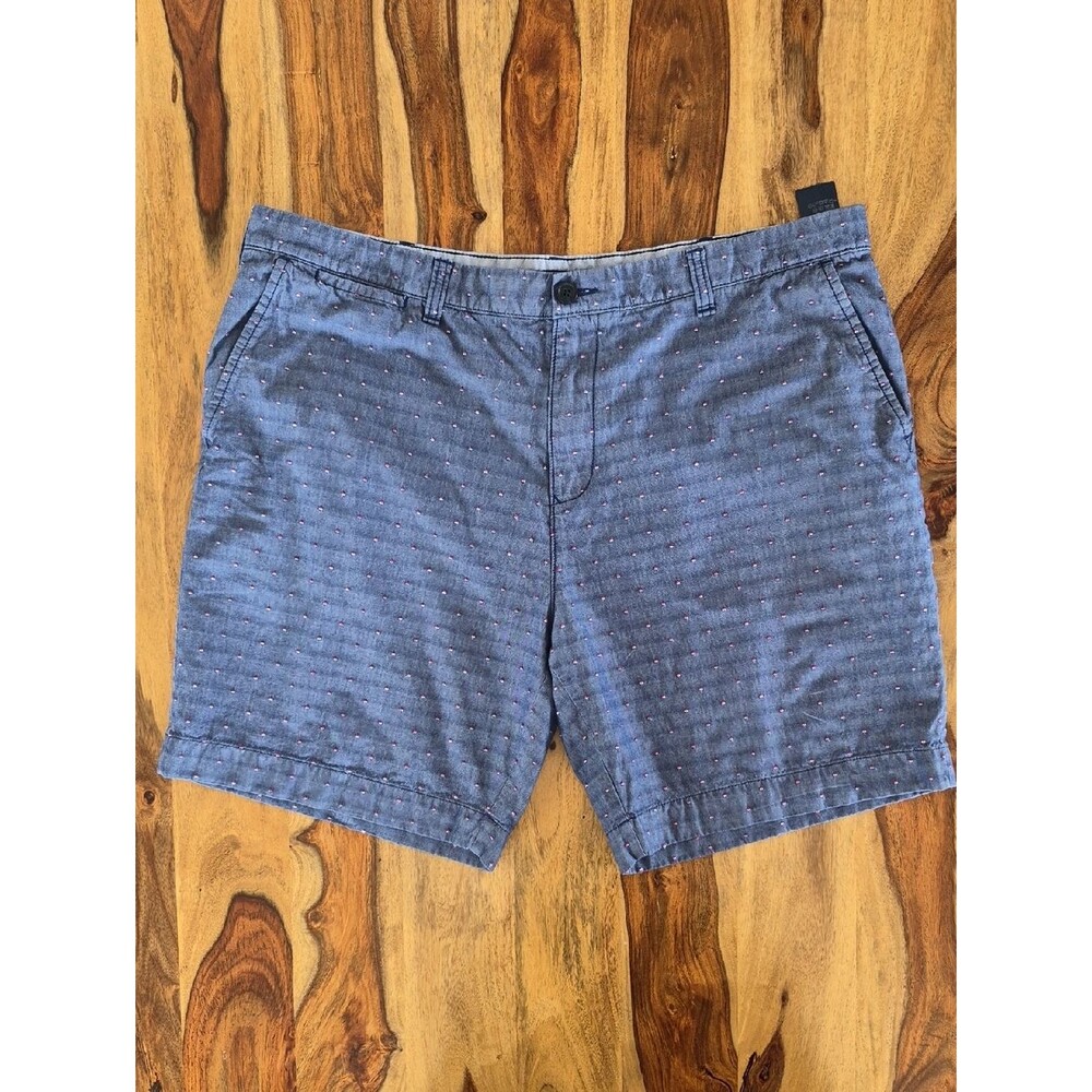 Tommy Hilfiger Cotton Shorts With Red/wht/blue Stitch Design